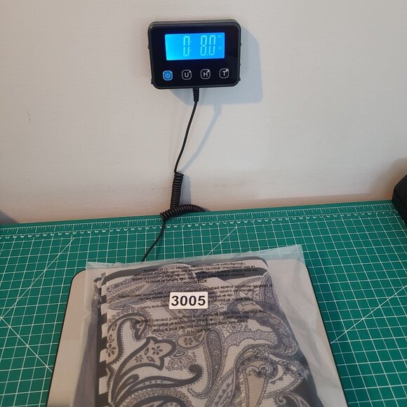 Petit Pois By Viviana G Black Paisley Abstract Pant Waist Stretch L Artsy Casual - Picture 9 of 9